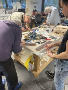 Atelier fabrication de guitare électrique